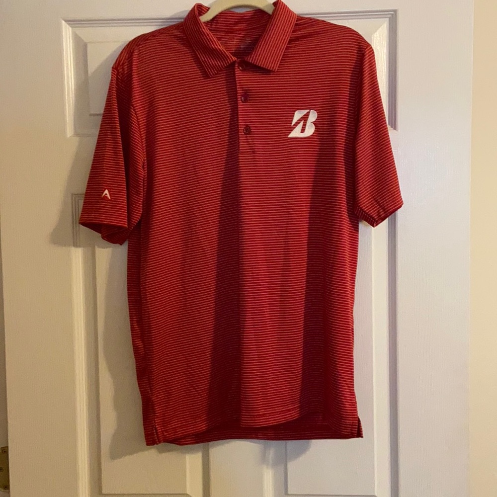 Red Antigua Polo